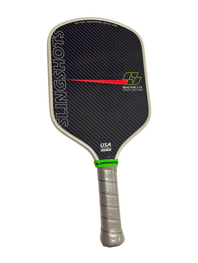 Reactive 2.1C Pickleball Paddle - Lightweight and Fast for Social Players